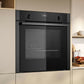 Neff B3ACE4AG3B Slide & Hide 59.4cm Built In Electric Single Oven - Graphite Grey