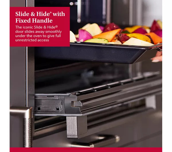 Neff B6ACH7AN7B Slide & Hide 59.4cm Built-in Electric Single Oven - Stainless Steel
