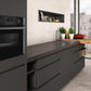 NEFF C1AMG84G0B 44 Litres Built In Microwave Oven with Hot Air - Black with Graphite Trim