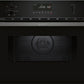 NEFF C1AMG84G0B 44 Litres Built In Microwave Oven with Hot Air - Black with Graphite Trim