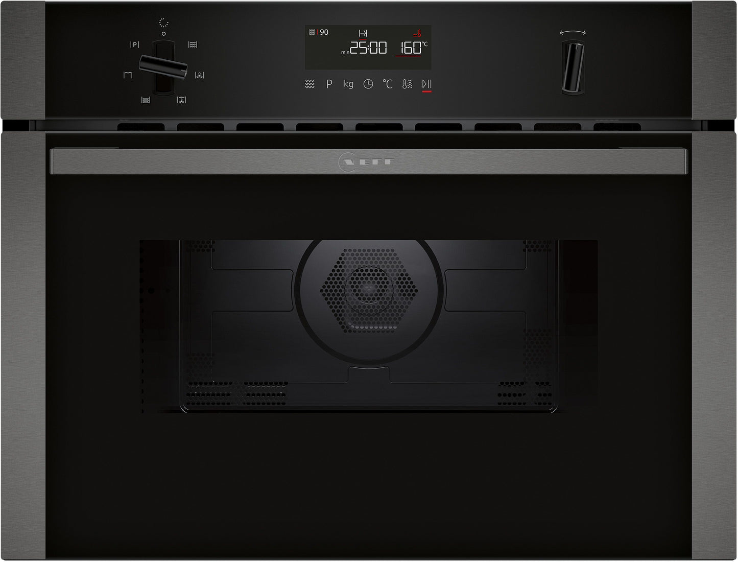 Neff C1AMG84G1B 44 Litres Built In Microwave Oven - Graphite Grey