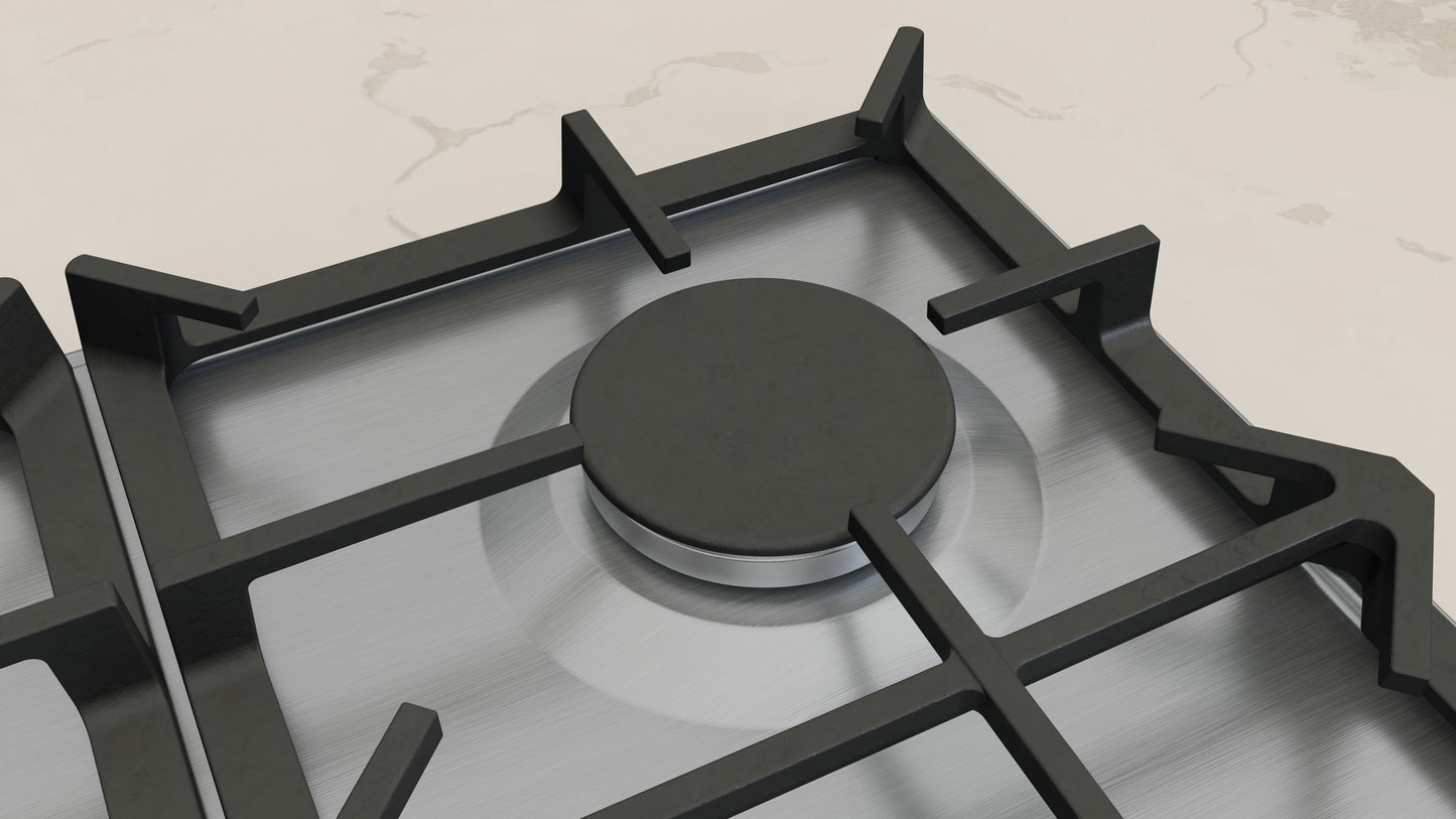 Neff T26CIP8N0 58.2cm Gas Hob - Stainless Steel