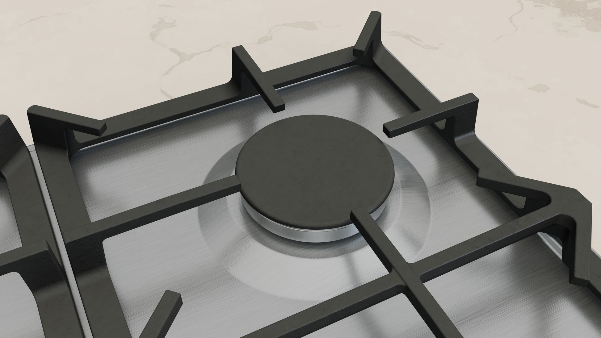 Neff T26CIP8N0 58.2cm Gas Hob - Stainless Steel
