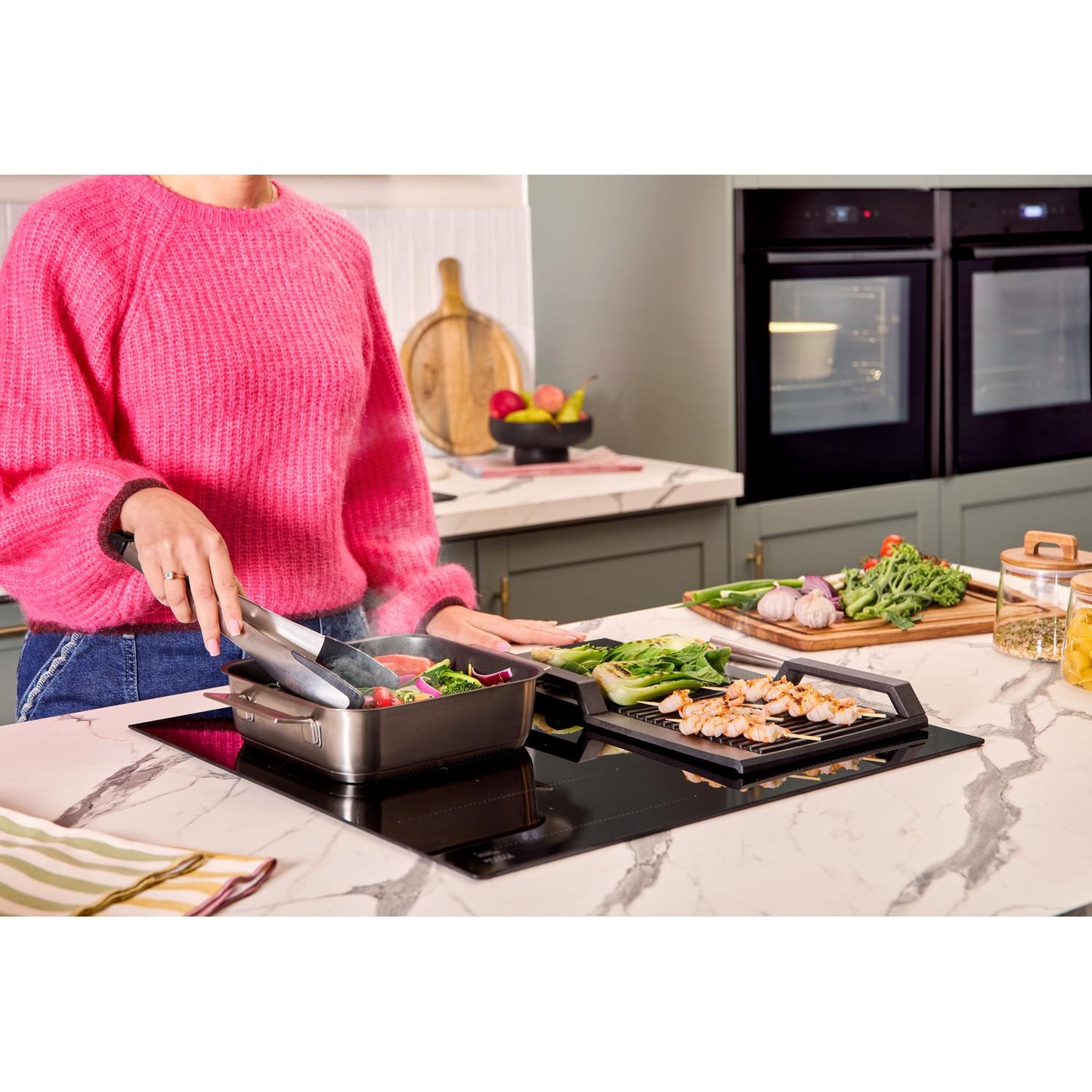 Neff T66FHX4L0 59.2cm Induction Hob - Black