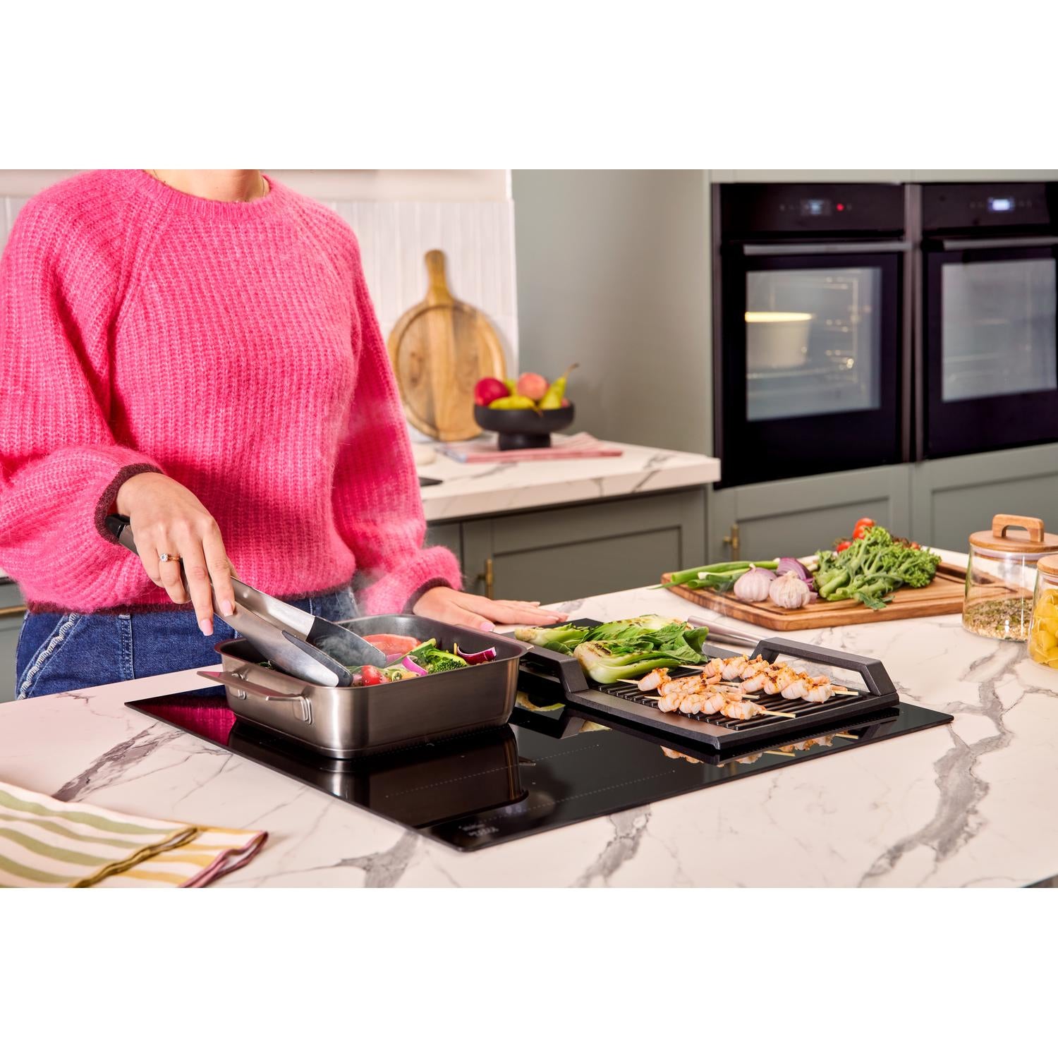 Neff T66FHX4L0 59.2cm Induction Hob - Black