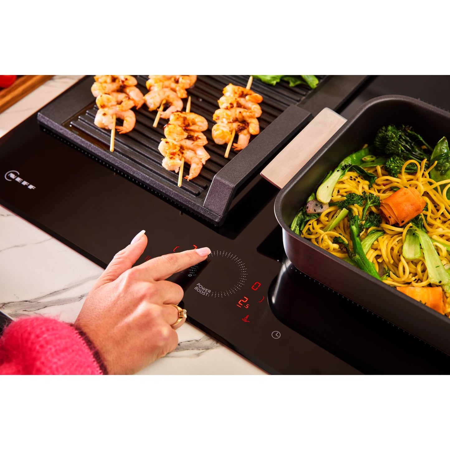 Neff T66FHX4L0 59.2cm Induction Hob - Black