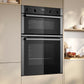 Neff U1ACE2AN3B 59.4cm Built In Electric Double Oven - Stainless Steel