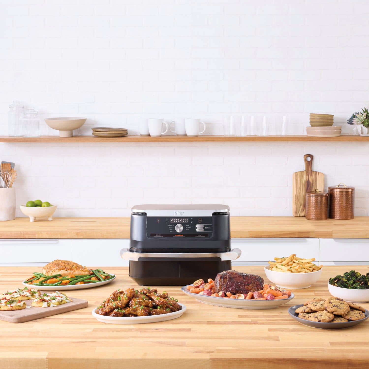 Ninja AF500UK Foodi FlexDrawer Air Fryer  - Black