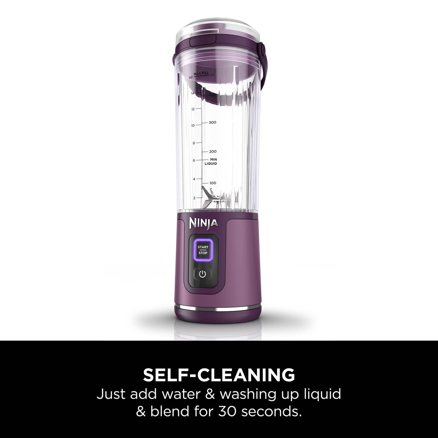 Ninja BC151UKPR Cordless Portable Motorised/Compact Blender - Passion Fruit