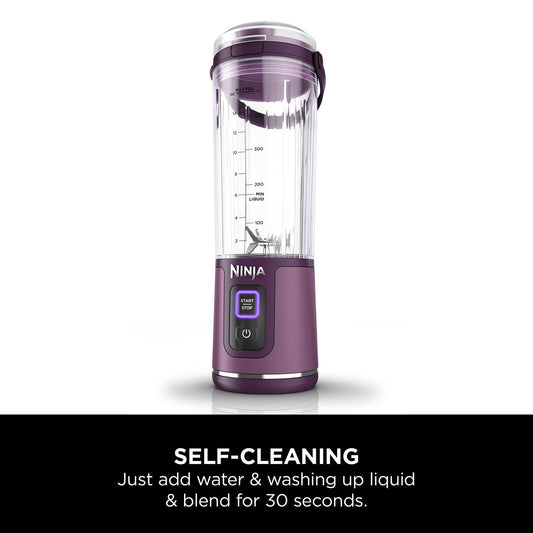 Ninja BC151UKPR Cordless Portable Motorised/Compact Blender - Passion Fruit