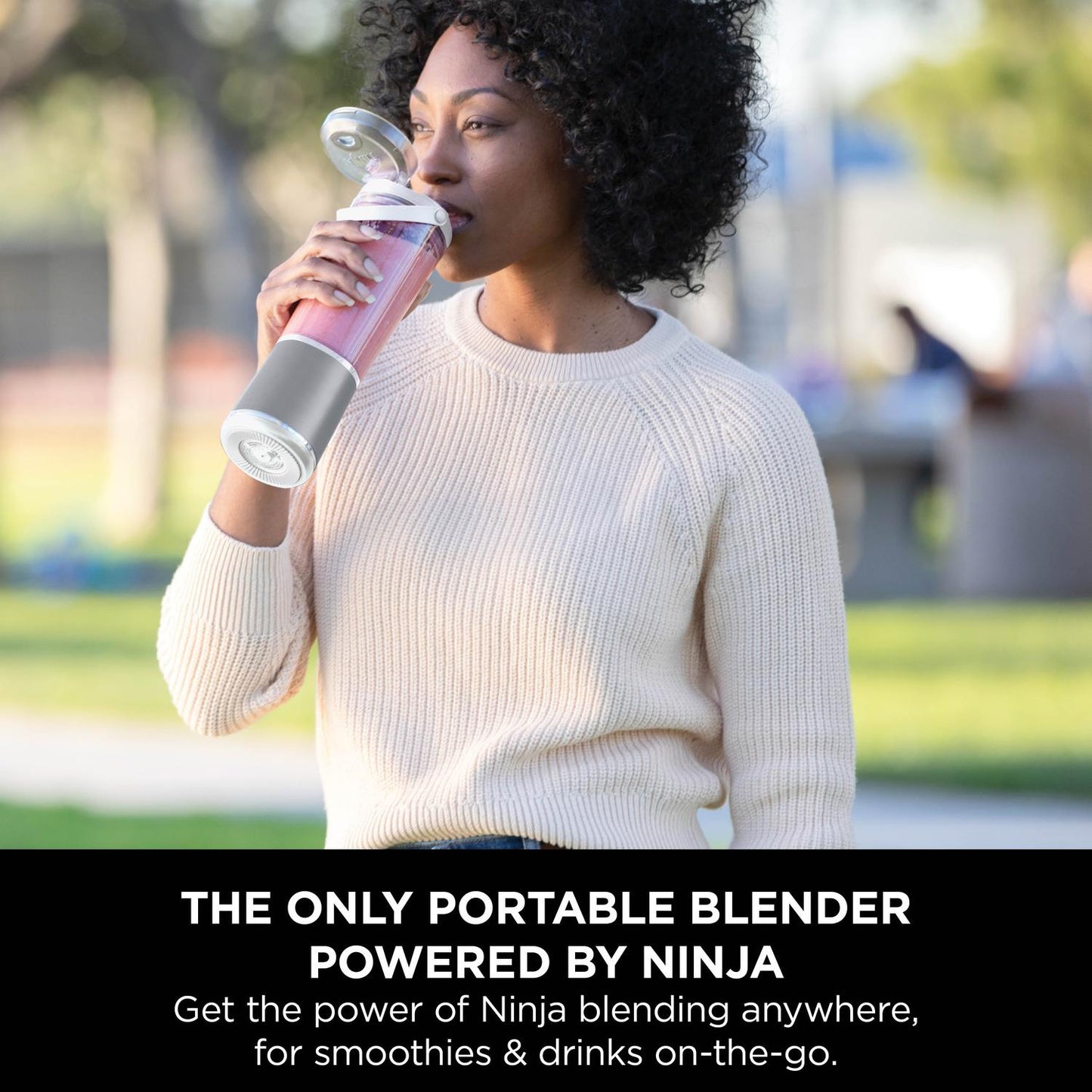 Ninja BC151UKWH Cordless Portable Motorised/Compact Blender - White