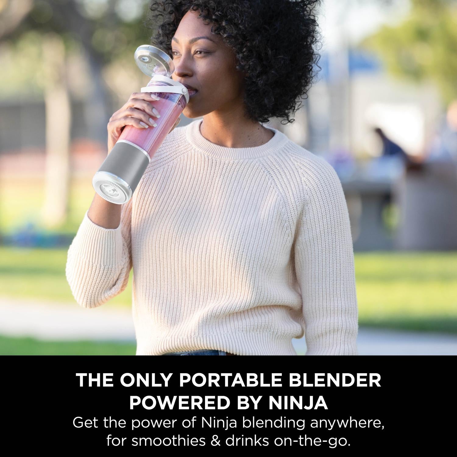 Ninja BC151UKWH Cordless Portable Motorised/Compact Blender - White