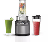 Ninja BN500UK Motorised Compact Blender with Auto-iQ – Dark Grey