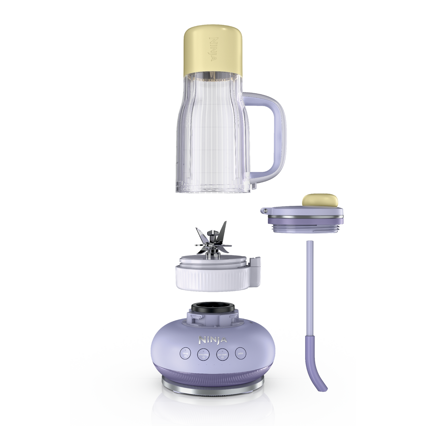 Ninja DB351UKPR Ninja BlendBoss Tumbler Blender - Lavender Lemonade