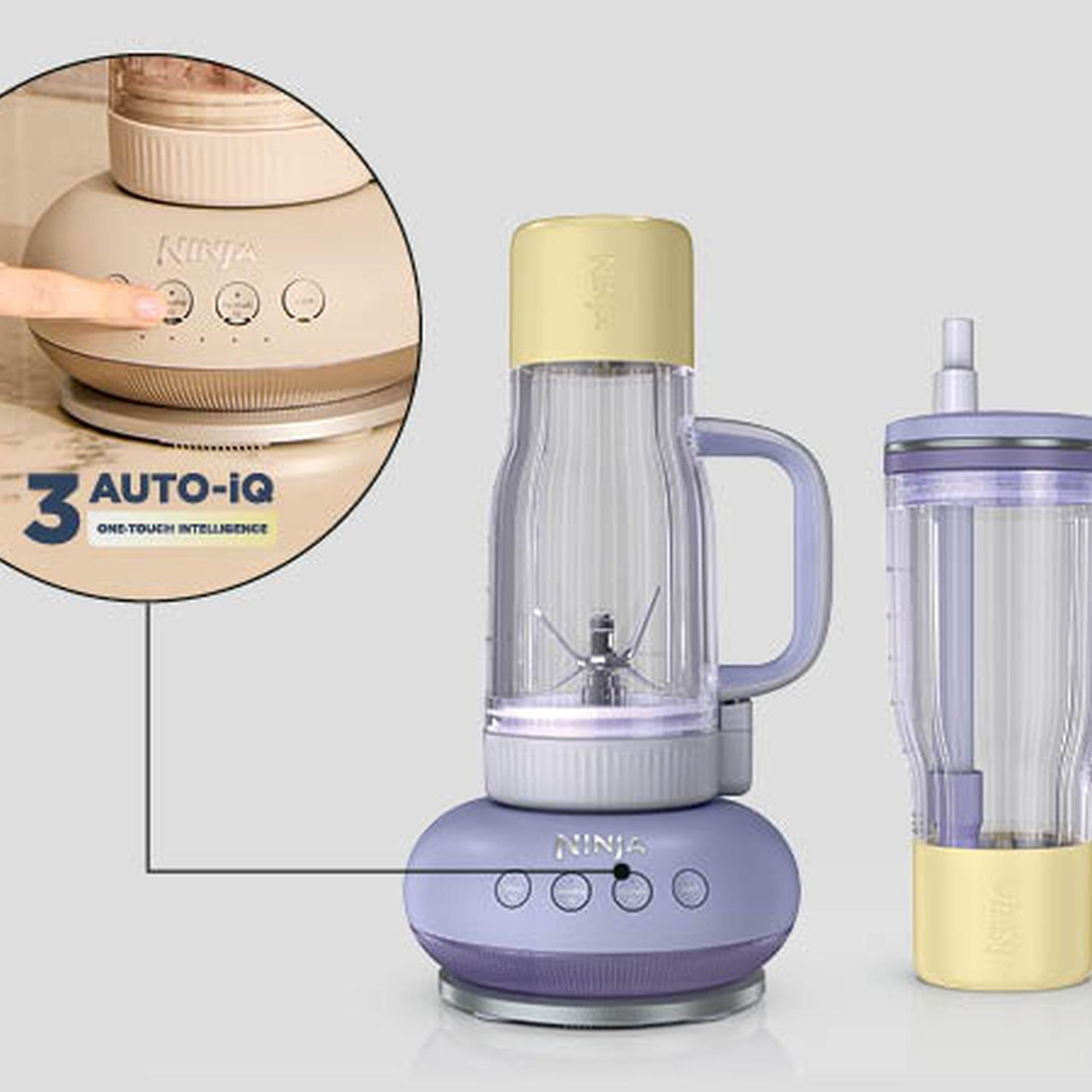 Ninja DB351UKST Ninja BlendBoss Tumbler Blender - Stone Mint 