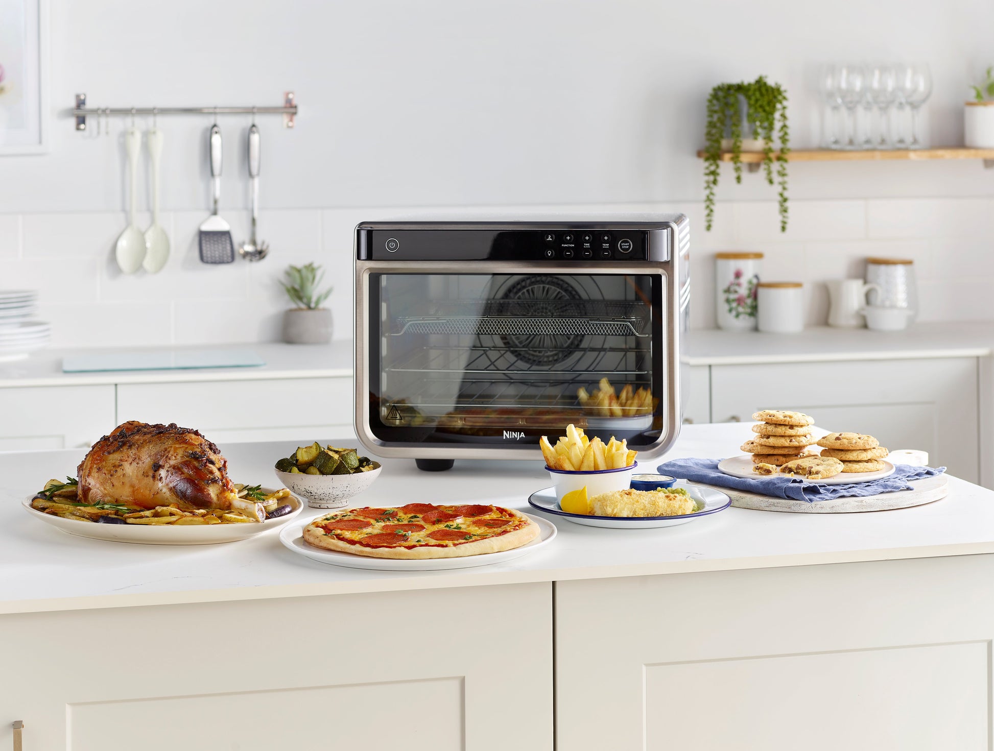 Ninja DT200UK 10 - in - 1 Multifunction Oven - Silver/Black