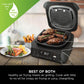 Ninja EG351UK Grill & Air Fryer - Black/Silver