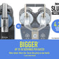 Ninja FS701UKBL SLUSHi Twist Frozen Drink Maker - Blue