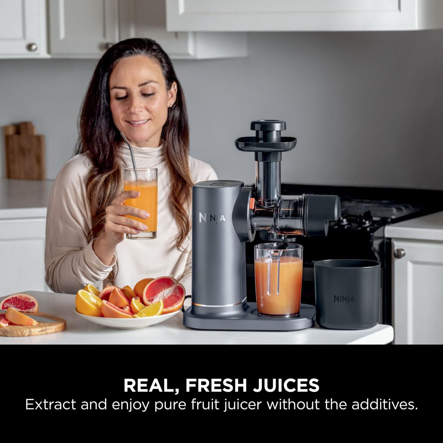 Ninja JC151UK Cold Cold Press Juicer with Anti-Clog Filter  - Black