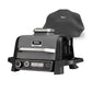 Ninja OG703UK Outdoor Woodfire Electric BBQ Grill & Smoker with Cover - Black