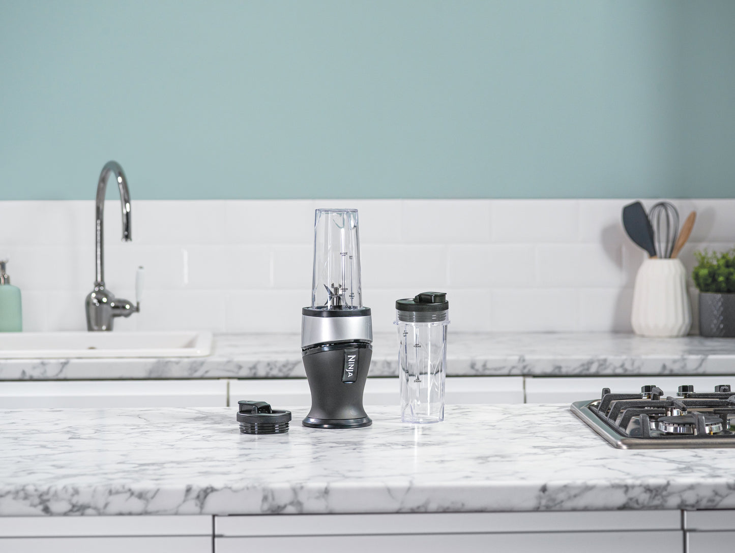 Ninja QB3001UKS Blender and Smoothie Maker - Black/Silver