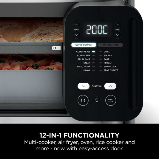 Ninja SFP700UK Combi 12-In-1 Multi-Cooker- Oven & Air Fryer - Grey