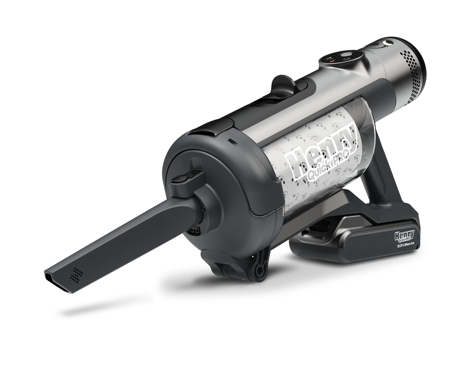 Numatic Henry Quick Pro Cordless Dry Vacuum Cleaner - Grey