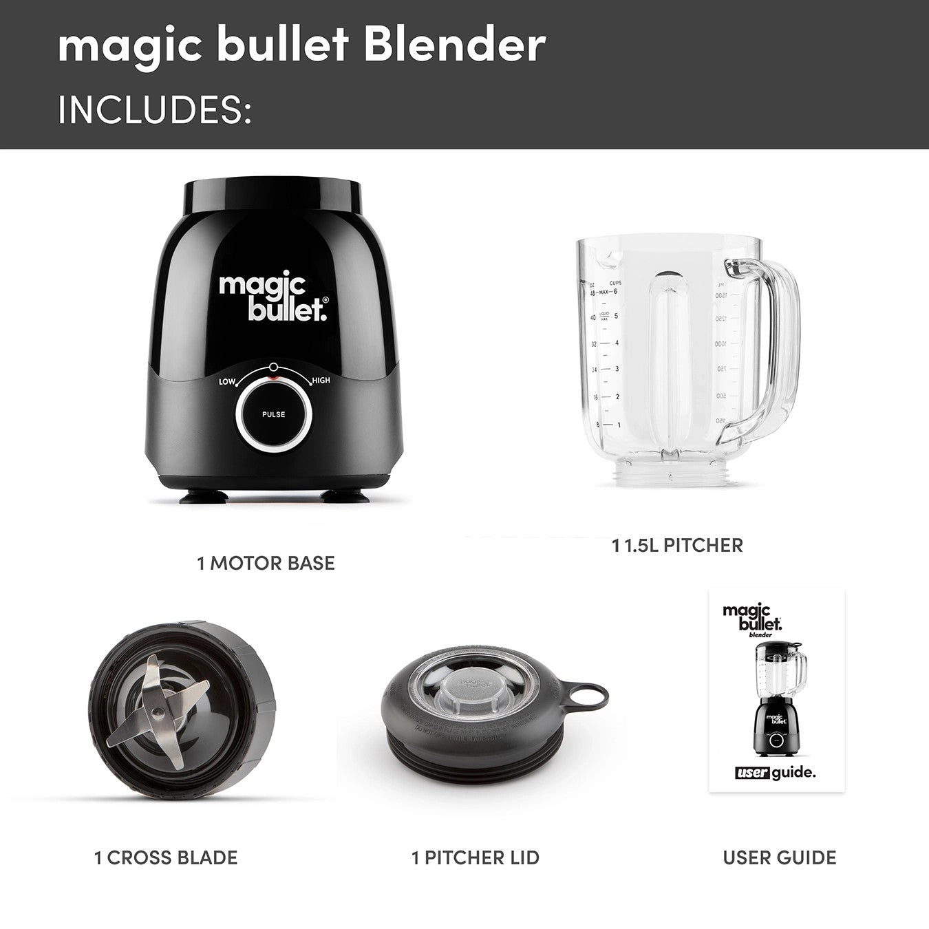 Nutribullet MBF-100 Magic Bullet Blender - Black