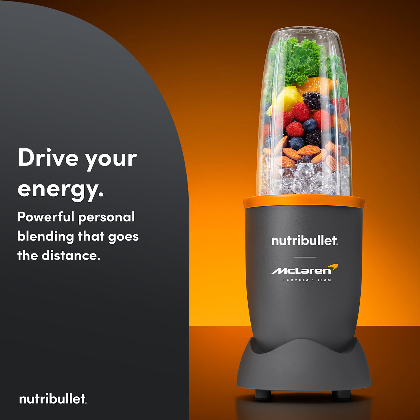 Nutribullet NB-201 McLaren Portable Blender - Grey