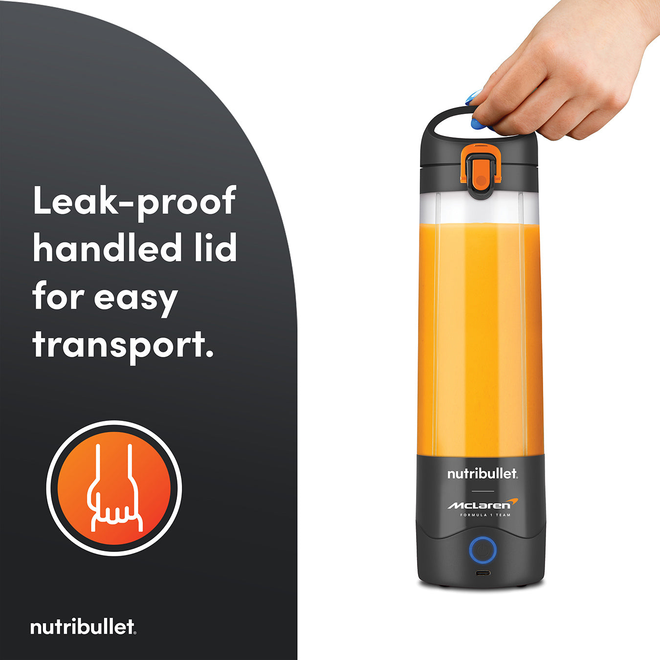 Nutribullet NBG-200 McLaren Portable Blender - Grey