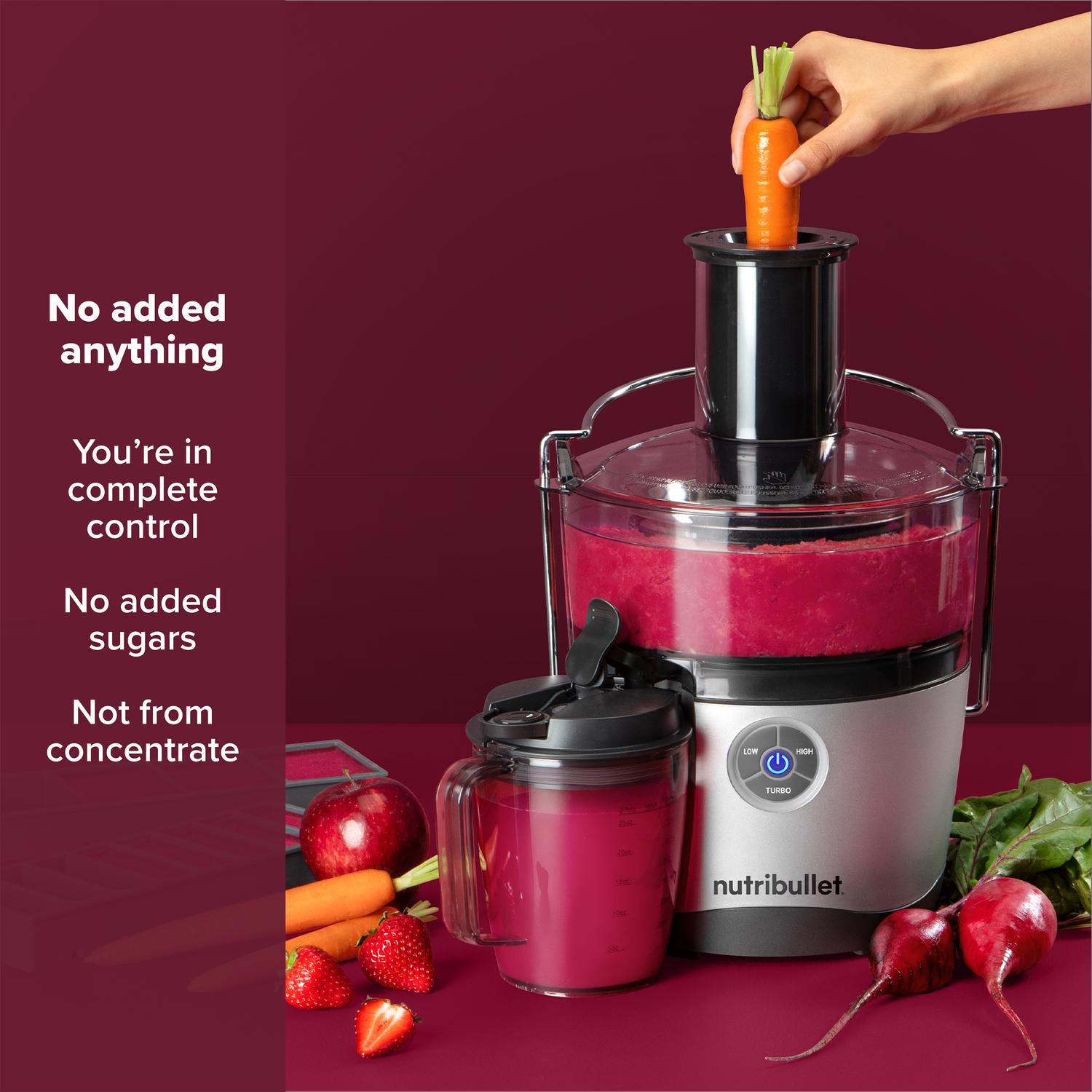 Nutribullet NBJ-200 Juicer Pro - Silver