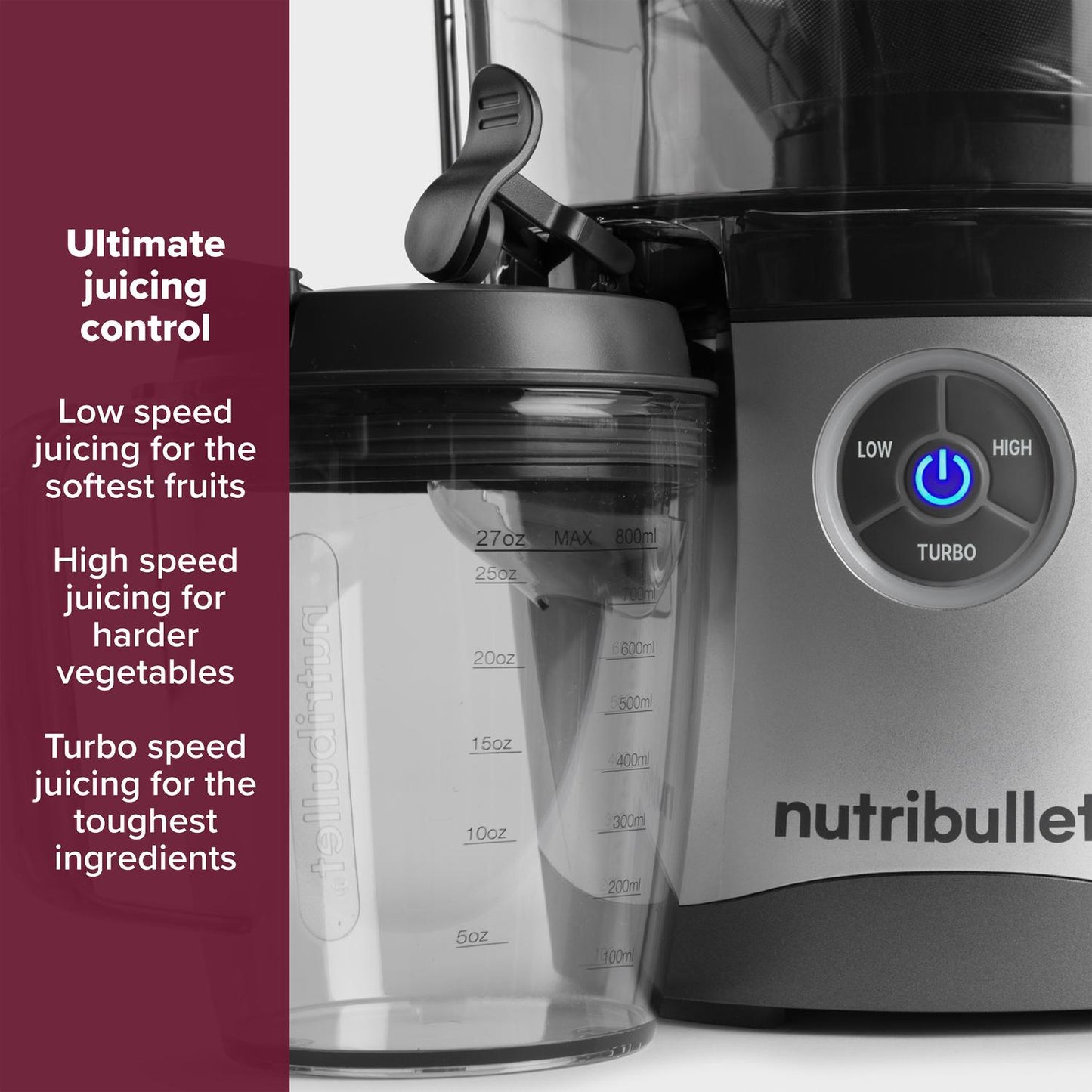 Nutribullet NBJ-200 Juicer Pro - Silver