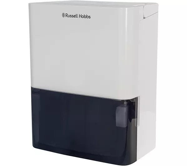Russell Hobbs RHDH1001 10L Dehumidifier - White & Black