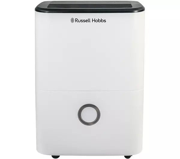 Russell Hobbs RHDH2002 20L Dehumidifier - White & Black