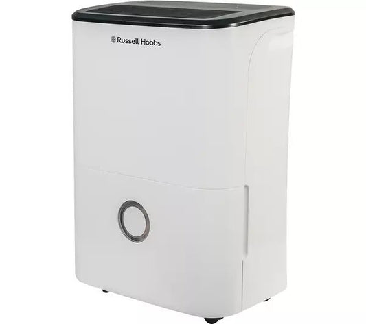 Russell Hobbs RHDH2002 20L Dehumidifier - White & Black