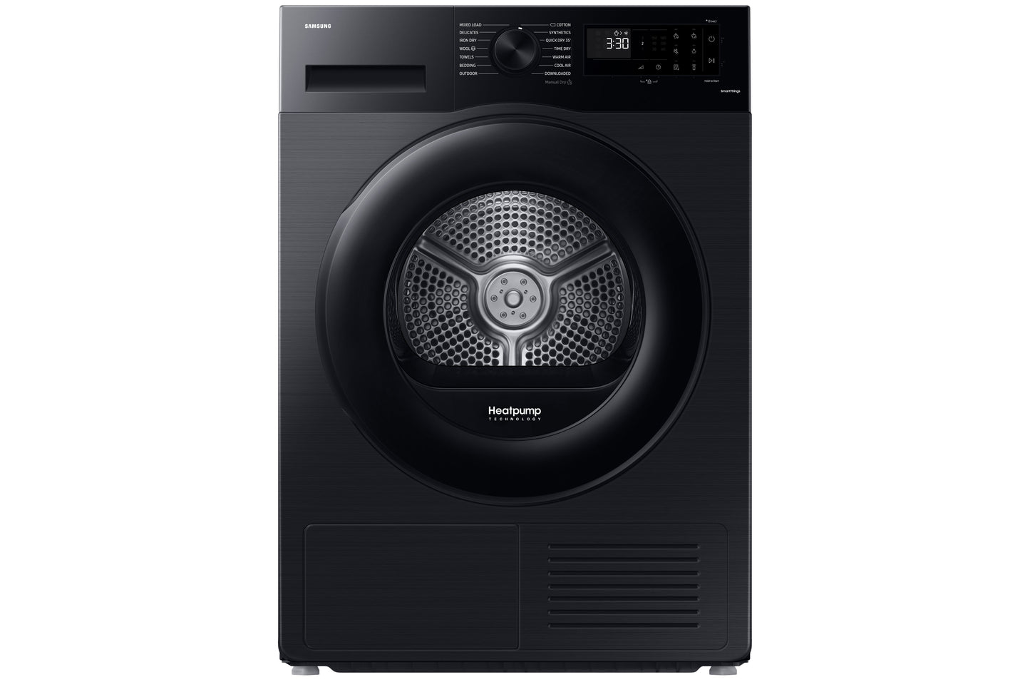 Samsung Series 5 OptimalDry™ DV90CGC0A0ABEU 9kg Smart Heat Pump Tumble Dryer - Black