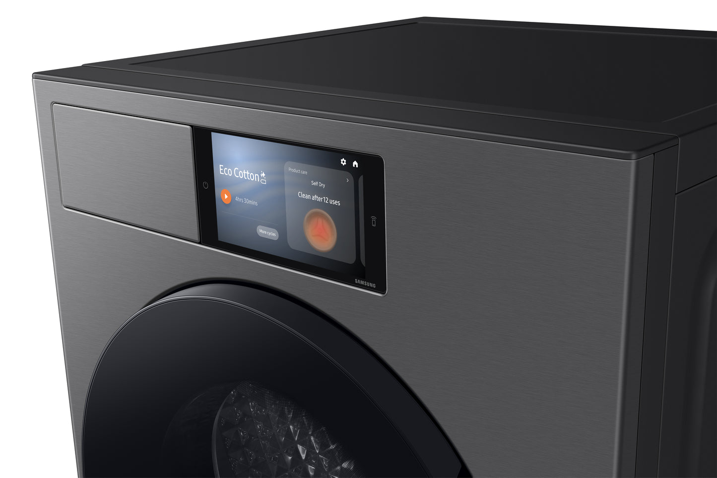 Samsung DV90F09F4SU1 9kg Heat Pump Tumble Dryer - Dark Grey