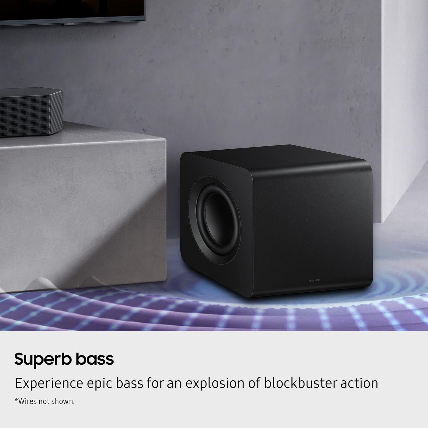 Samsung HW-Q930F/XU 9.1.4ch Q-Series Soundbar with Subwoofer & Rear Speakers - Titan Black