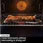 Samsung NV7B45305AK/U4 59.5cm Built In Electric Single Oven - Black Glass
