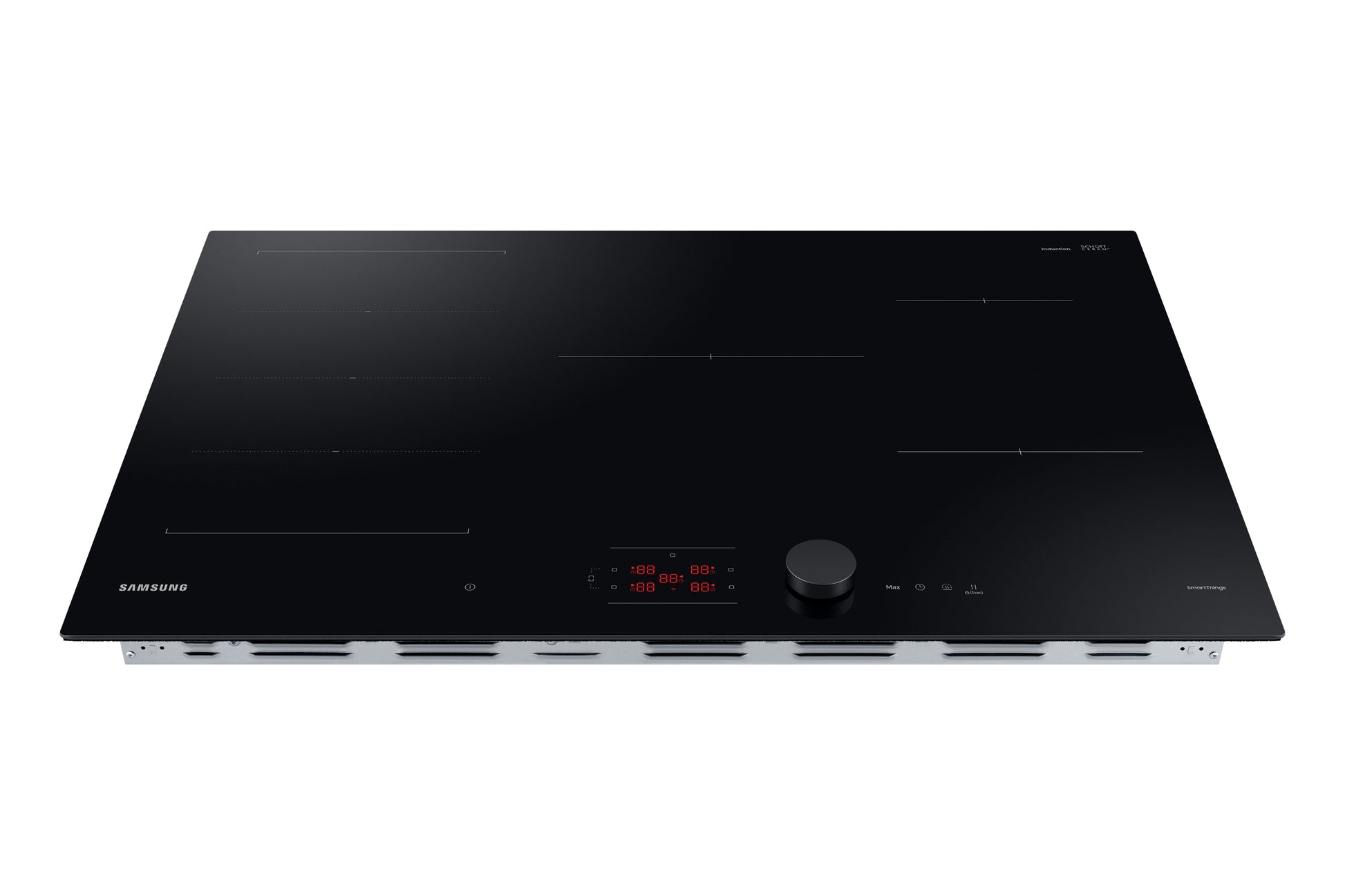 Samsung NZ85C6058FK/U1 Slim Fit 80cm 5 Burner Induction Hob with Flex Zone Plus - Black