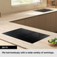 Samsung NZ85C6058FK/U1 Slim Fit 80cm 5 Burner Induction Hob with Flex Zone Plus - Black
