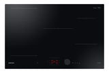 Samsung NZ85C6058FK/U1 Slim Fit 80cm 5 Burner Induction Hob with Flex Zone Plus - Black
