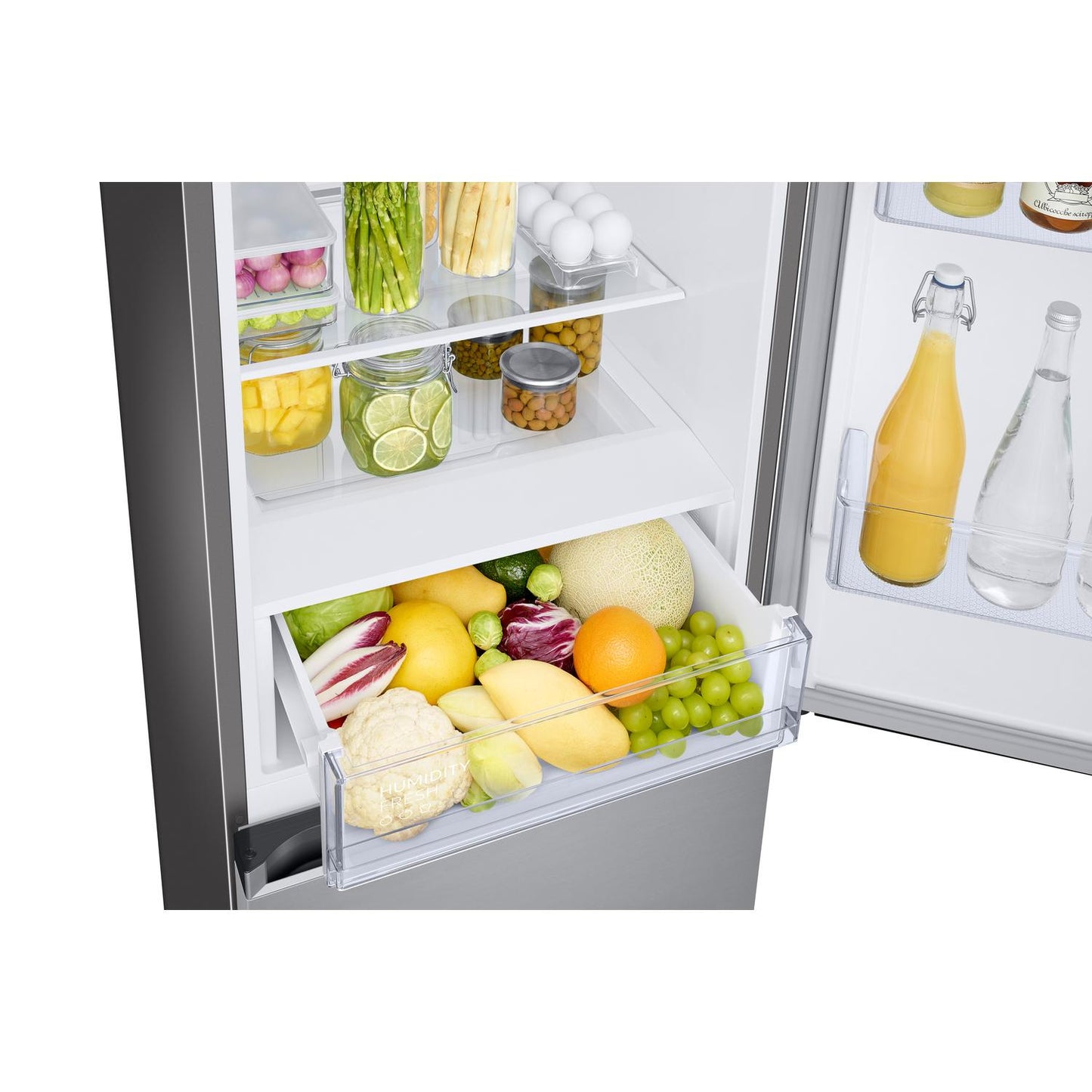 Samsung RB34C600ESA/EU 59.5cm 60/40 Frost Free Fridge Freezer - Silver