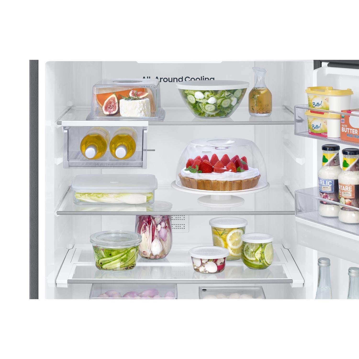 Samsung RB50DG632ES9EU 75.9cm 60/40 Frost Free Fridge Freezer - Silver