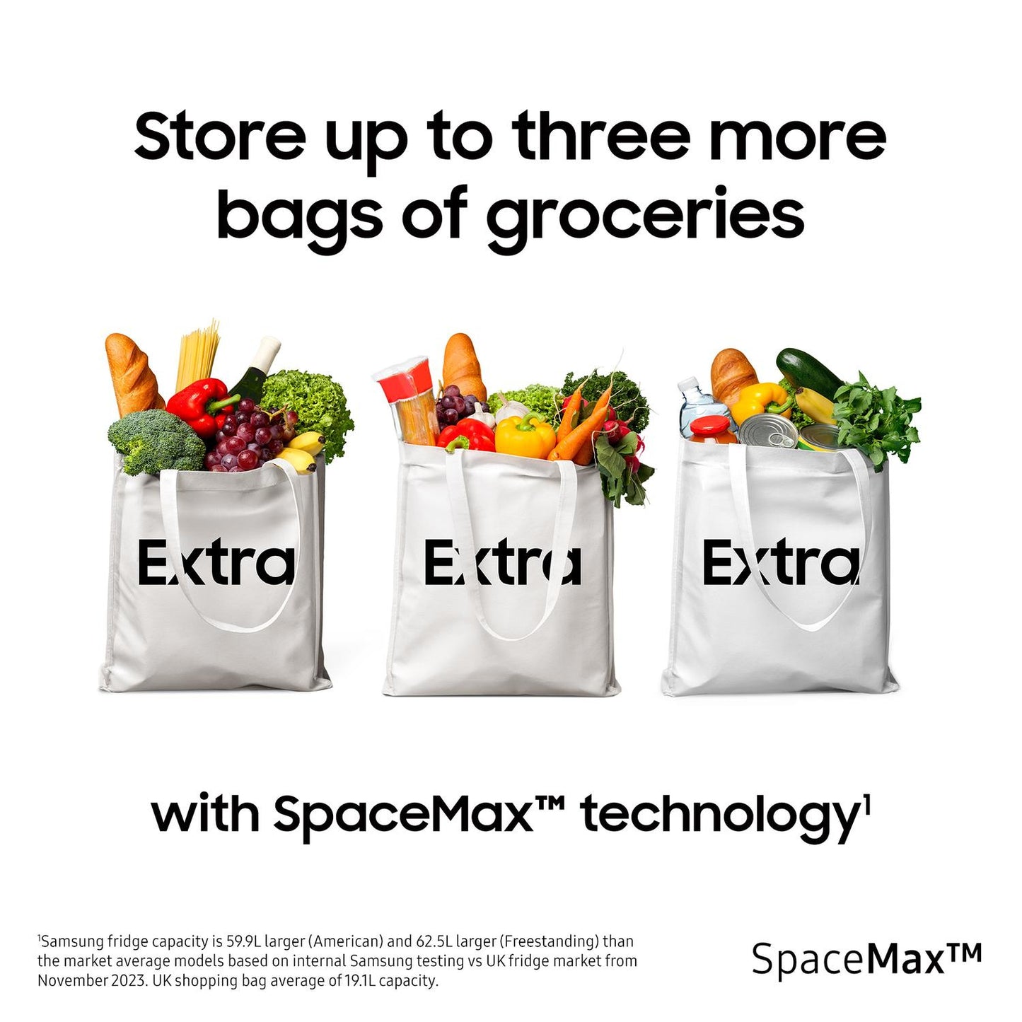 Samsung RS57DG400EM9EU 91cm  Frost Free American Fridge Freezer - Silver