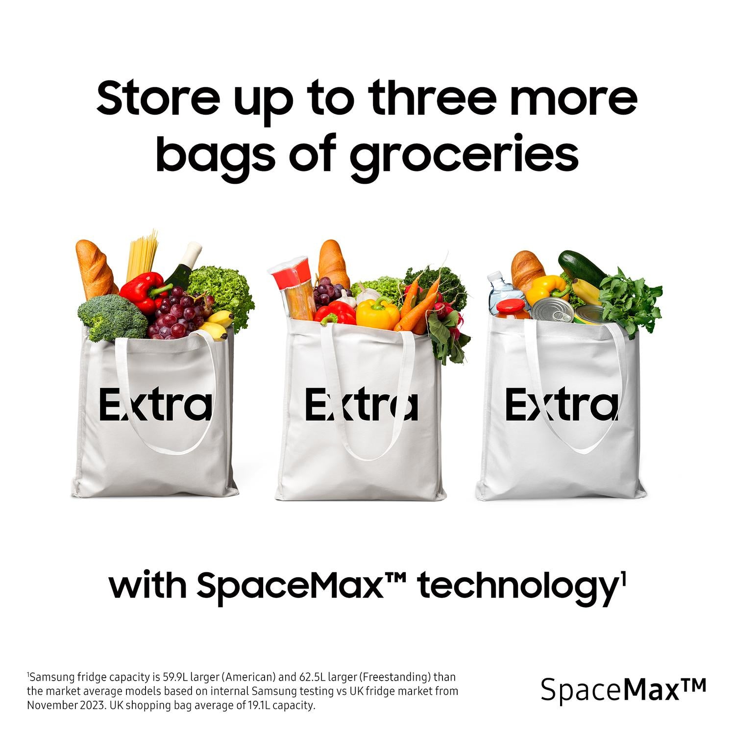 Samsung RS57DG400EM9EU 91cm  Frost Free American Fridge Freezer - Silver