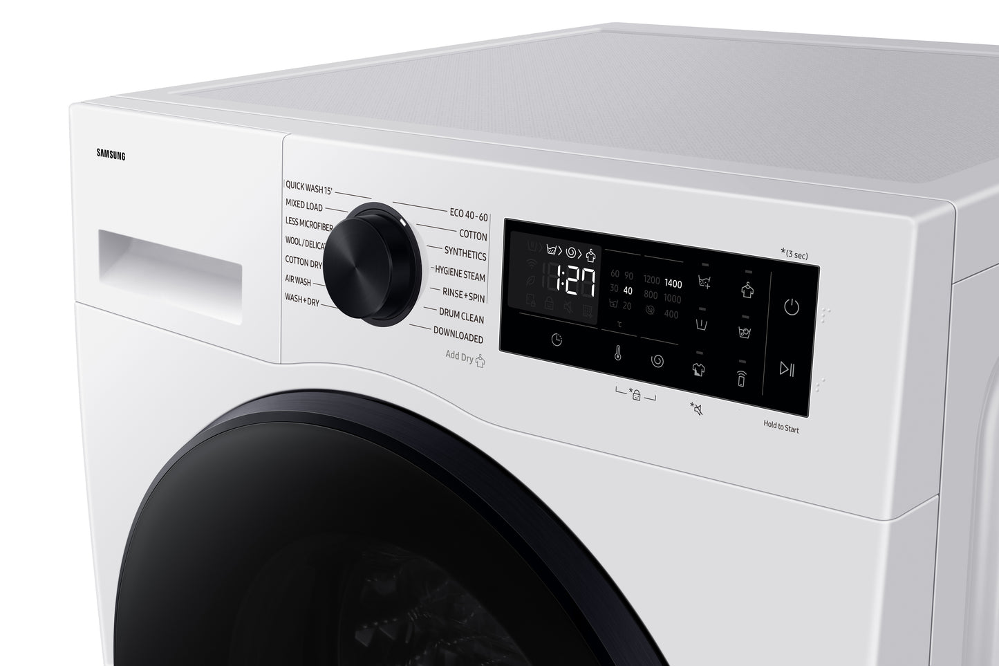 Samsung WD90DG5B15BEEU 9kg/6kg 1400 Spin  Washer Dryer - White