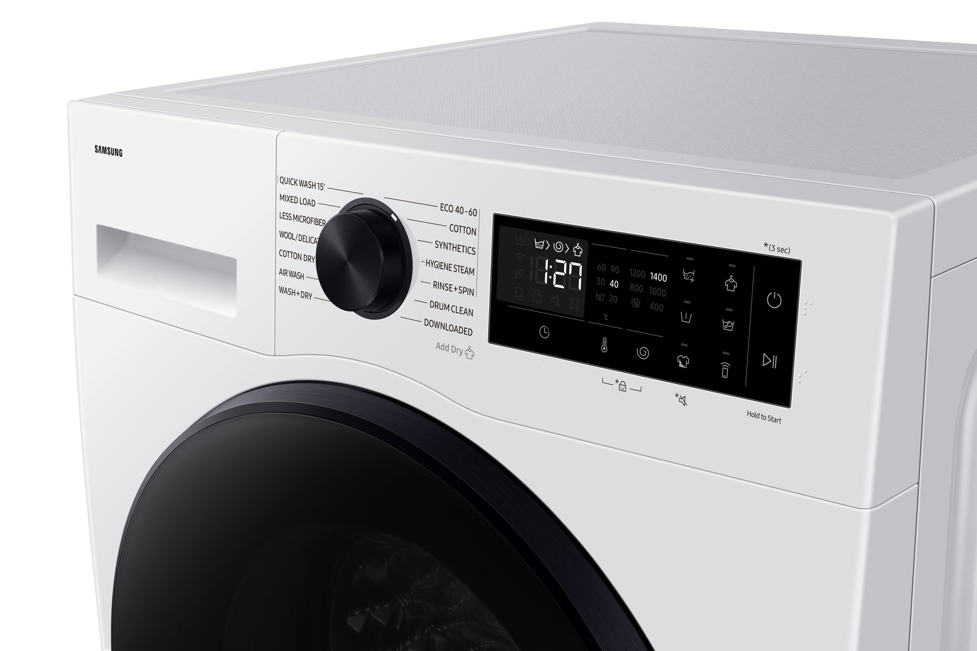 Samsung WD90DG5B15BEEU 9kg/6kg 1400 Spin  Washer Dryer - White