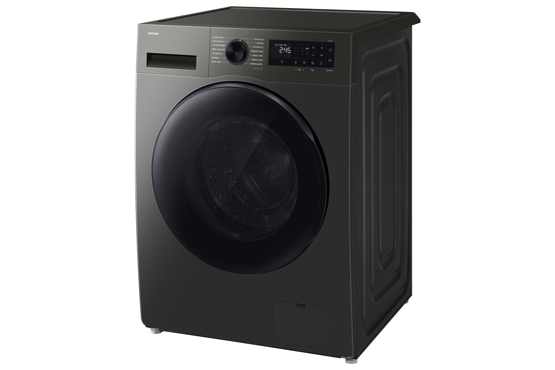 Samsung WD90HG5U34BXEU 9kg/6kg 1400 Spin Washer Dryer - Inox with black door