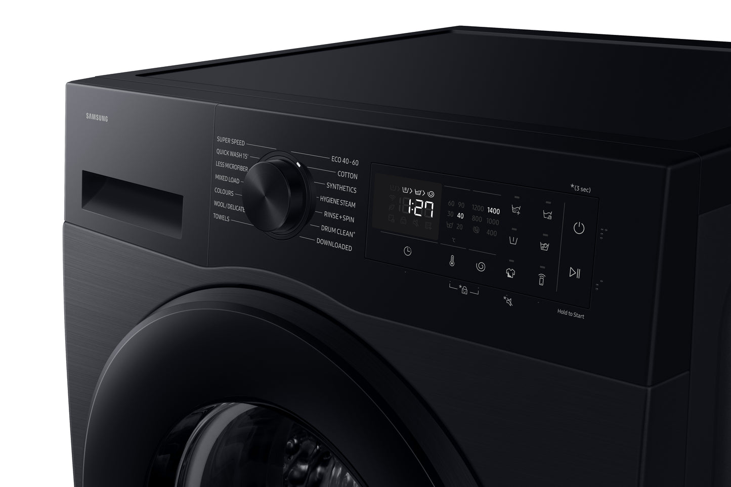 Samsung WW10FG5U34ABEU 10kg 1400 Spin Washing Machine - Black